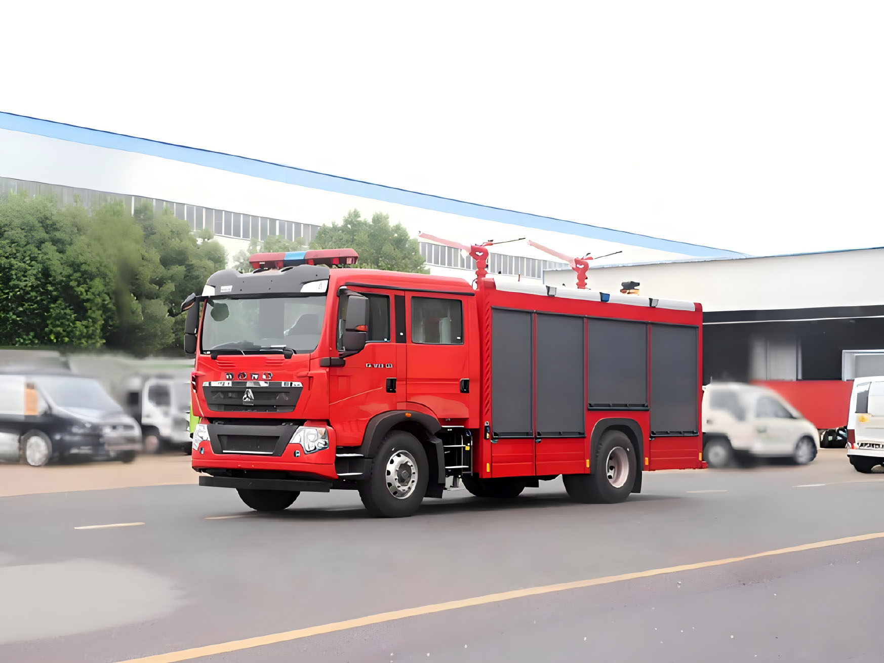 CLW5180GXFGF40/ASL型干粉消防車(chē)